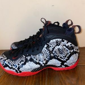 Nike Air Foamposite One Albino Snakeskin